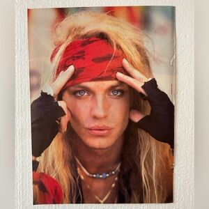 Poison’s Bret Michaels pinup